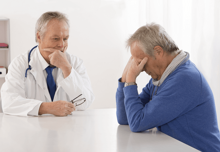 Rendez-vous chez le médecin pour prostatite aiguë